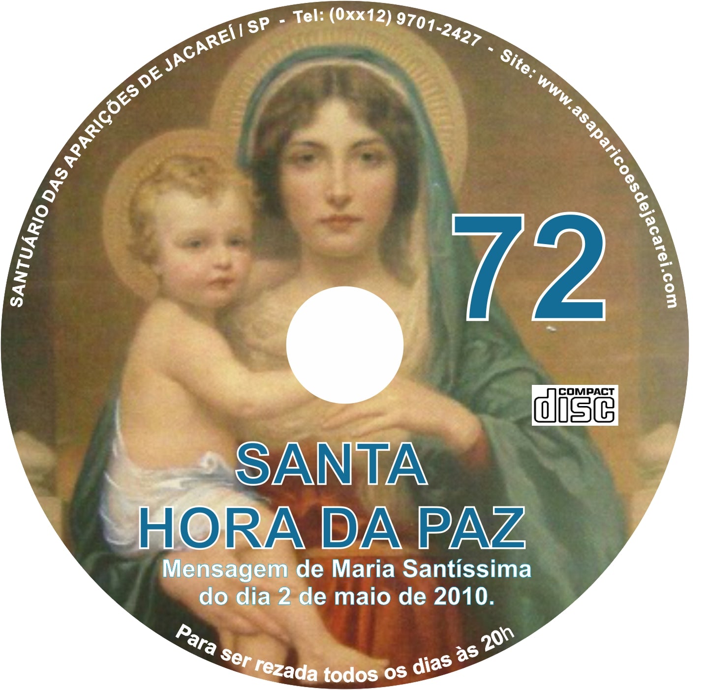 CD Hora da Paz 72 CD Hora da Paz 72